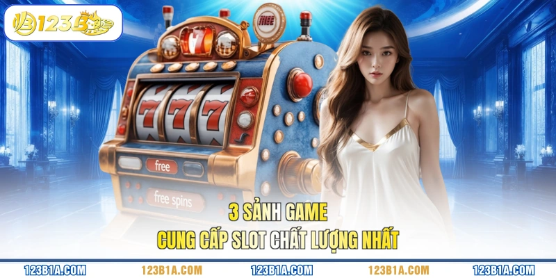 3 sảnh game cung cấp slot chất lượng nhất
