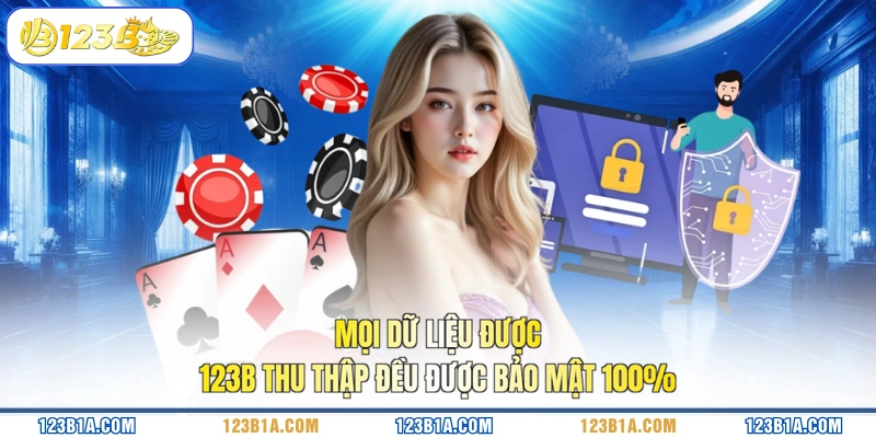 Mọi dữ liệu được 123B thu thập đều được bảo mật 100%
